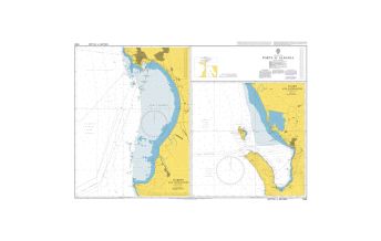 Seekarten Albanien British Admiralty Seekarte 1590, Häfen in Albanien 1:80.000 The UK Hydrographic Office