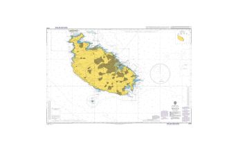 Seekarten Italien British Admiralty Seekarte 2538 - Malta 1:50.000 The UK Hydrographic Office