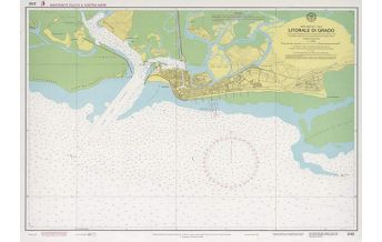 Nautical Charts Italienische Seekarte 235 - LItorale di Grado 1:12.000 Nautica Italiana