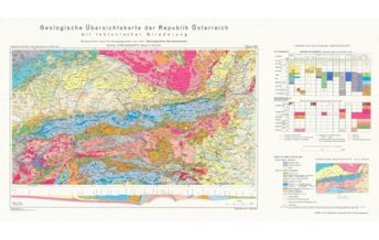 Geologie und Mineralogie Österreich 1:1.000.000 Geologische Bundesanstalt