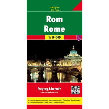 Rom Stadtplan 1 10 000 F B Stadtplane Freytag Berndt