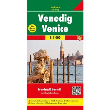 Venedig Stadtplan 1 5 000 F B Stadtplane Freytag Berndt