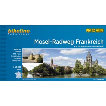 Bikeline Radtourenbuch Mosel Radweg Frankreich 1 50 000 Freytag Berndt