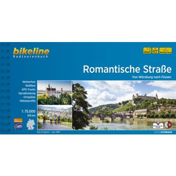 Bikeline Radtourenbuch Romantische Strasse 1 75 000 Freytag Berndt