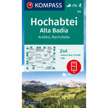 KOMPASS Karte Band 041, Obervinschgau, Alta Val Venosta + Südtirol