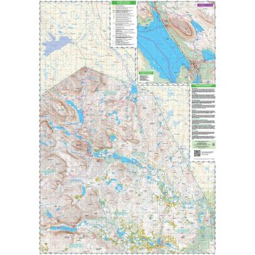 Karttakeskus Outdoor Map Halti, Kilpisjärvi, Pältsan 1: | freytag &  berndt