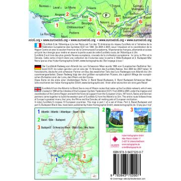 EuroVelo (Atlantic Basel) 1:100 000 freytag berndt