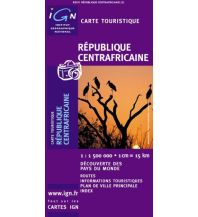 Straßenkarten République Centrafricaine IGN