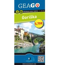 Wanderkarten Slowenien GeaGo Rekreacijska karta Goriška/Görz 1:50.000 GeaGo
