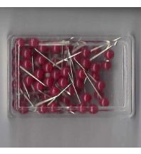 Poster und Wandkarten Stecknadeln 100 Stk. rot Albert GmbH & Co