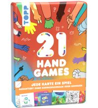 Kinderbücher und Spiele 21 Hand Games – Garantiert ohne Schnickschnack oder Schnuck! Frech-Verlag GmbH + Co. Druck KG