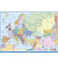 Poster and Wall Maps Europa und der Nahe Osten politisch Stiefel GmbH
