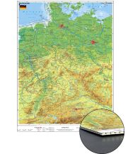 Deutschland physisch zum Pinnen auf Wabenplatte Stiefel GmbH