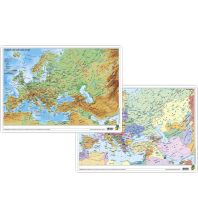 Poster and Wall Maps Europa und der Nahe Osten physisch/politisch Stiefel GmbH