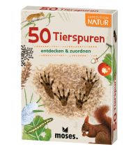 Kinderbücher und Spiele Expedition Natur 50 Tierspuren Moses Verlag