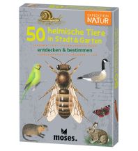 Kinderbücher und Spiele 50 heimische* Tiere in Stadt und Garten entdecken und bestimmen Moses Verlag
