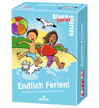 Kinderbücher und Spiele black stories junior Endlich Ferien! moses Verlag