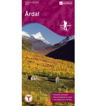 Wanderkarten Skandinavien Turkart 2531 Norwegen - Ardal 1:50.000 Nordeca