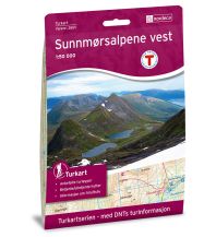 Wanderkarten Skandinavien Turkart 2691 Norwegen - Sunmörsalpane Vest 1:50.000 Nordeca