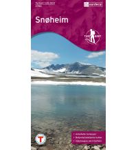 Wanderkarten Turkart 2784 Norwegen - Snöheim 1:25.000 Nordeca