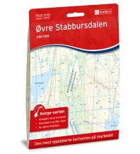 Wanderkarten Skandinavien Norge-serien-Karte 10175, Øvre Stabbursdalen 1:50.000 Nordeca