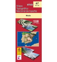 Hiking Maps Spain CNIG-Karte MTN50 67, Muxía 1:50.000 CNIG