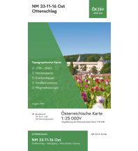 Wanderkarten Österreich BEV-Karte 4316-Ost, Ottenschlag 1:25.000 BEV – Bundesamt für Eich- und Vermessungswesen