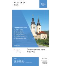 Wanderkarten Kärnten BEV-Karte 4101, Gurk 1:50.000 BEV – Bundesamt für Eich- und Vermessungswesen
