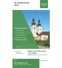 Wanderkarten Kärnten BEV-Karte 4101-Ost, Gurk 1:25.000 BEV – Bundesamt für Eich- und Vermessungswesen