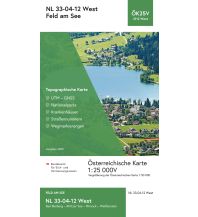 Wanderkarten Kärnten BEV-Karte 3112-West, Feld am See 1:25.000 BEV – Bundesamt für Eich- und Vermessungswesen