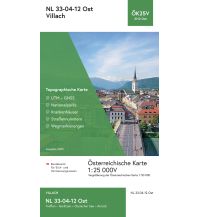 Wanderkarten Kärnten BEV-Karte 3112-Ost, Villach 1:25.000 BEV – Bundesamt für Eich- und Vermessungswesen