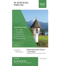 Hiking Maps Austria BEV-Karte 3118-Ost, Faaker See 1:25.000 BEV – Bundesamt für Eich- und Vermessungswesen