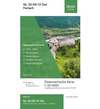 Hiking Maps Austria BEV-Karte 4113-Ost, Ferlach/Borovlje 1:25.000 BEV – Bundesamt für Eich- und Vermessungswesen