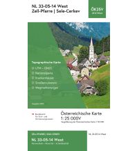 Hiking Maps Austria BEV-Karte 4114-West, Zell-Pfarre/Sele-Cerkev 1:25.000 BEV – Bundesamt für Eich- und Vermessungswesen