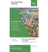 Wanderkarten Steiermark BEV-Karte 4228-Ost, Gratwein 1:25.000 BEV – Bundesamt für Eich- und Vermessungswesen