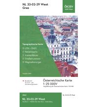 Wanderkarten Steiermark BEV-Karte 4229-West, Graz 1:25.000 BEV – Bundesamt für Eich- und Vermessungswesen