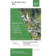 Hiking Maps Austria BEV-Karte 3104-West, Stall 1:25.000 BEV – Bundesamt für Eich- und Vermessungswesen