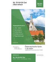 Wanderkarten Österreich BEV-Karte 3104-Ost, Obervellach 1:25.000 BEV – Bundesamt für Eich- und Vermessungswesen