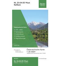 Wanderkarten Österreich BEV-Karte 3105-West, Reißeck 1:25.000 BEV – Bundesamt für Eich- und Vermessungswesen