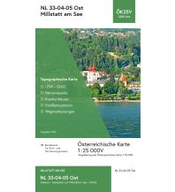 Wanderkarten Kärnten BEV-Karte 3105-Ost, Millstatt am See 1:25.000 BEV – Bundesamt für Eich- und Vermessungswesen