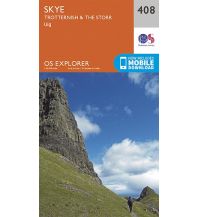Wanderkarten Schottland OS Explorer Map 408, Skye - Trotternish & The Storr, Uig 1:25.000 Ordnance Survey UK