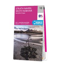Wanderkarten Schottland OS Landranger Map 10, Strath Naver/Srath Nabhair 1:50.000 Ordnance Survey UK