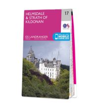 Wanderkarten Schottland OS Landranger Map 17, Helmsdale & Strath of Kildonan 1:50.000 Ordnance Survey UK