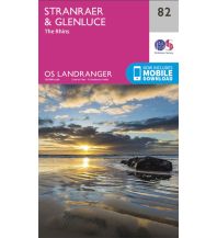Hiking Maps Britain OS Landranger Map 82 Großbritannien - Stranraer & Glenluce 1:50.000 Ordnance Survey UK