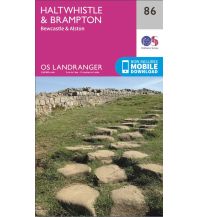 Wanderkarten England OS Landranger Map 133, Haltwhistle & Brampton 1:50.000 Ordnance Survey UK