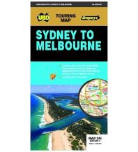 Straßenkarten Australien - Ozeanien Hema City to City Map - Melbourne to Sydney 1:900.000 Universal Press Pty. Ltd.