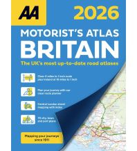 Reise- und Straßenatlanten AA Motorists Atlas Britain 2026 AA Publishing