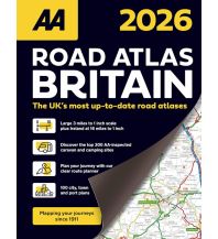 Reise- und Straßenatlanten AA Road Atlas Britain 2026 AA Publishing