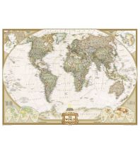 Poster und Wandkarten Word Executive 1:14.287.000 National Geographic Society Maps