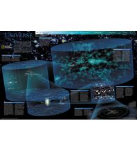 Astronomie National Geographic Poster laminated - The Universe National Geographic Society Maps
